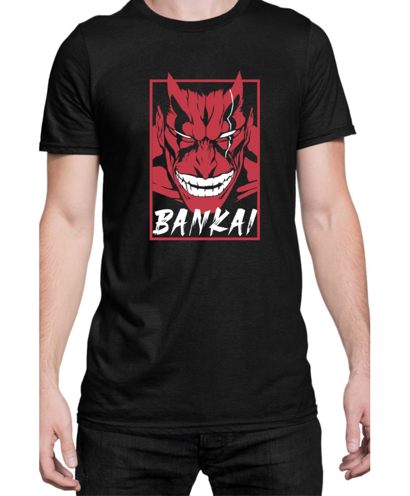 Мъжка Тениска Japan Manga Anime Comics Animation Bleach Kenpachi Bankai Мъжка Тениска Japan Manga Anime Comics Animation Bleach Kenpachi Bankai