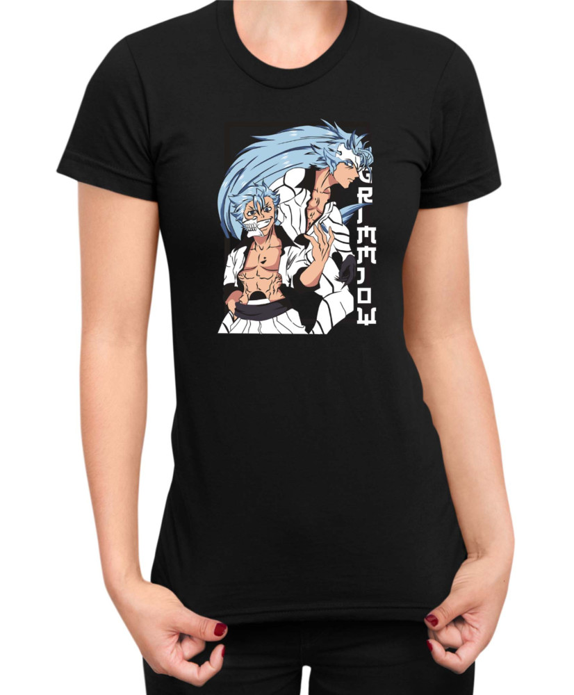Дамска Тениска Manga Japan Anime Comics Animation Bleach Grimmjow Дамска Тениска Manga Japan Anime Comics Animation Bleach Grimmjow