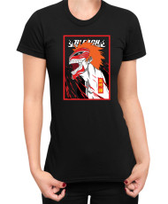 Дамска Тениска Manga Japan Anime Comics Animation Bleach Kurosaki Beast