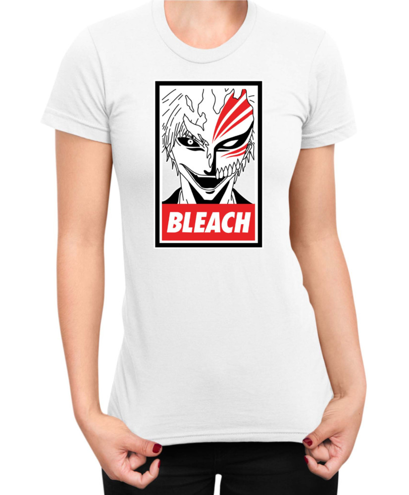 Дамска Тениска Manga Japan Anime Comics Animation Bleach Poster Дамска Тениска Manga Japan Anime Comics Animation Bleach Poster