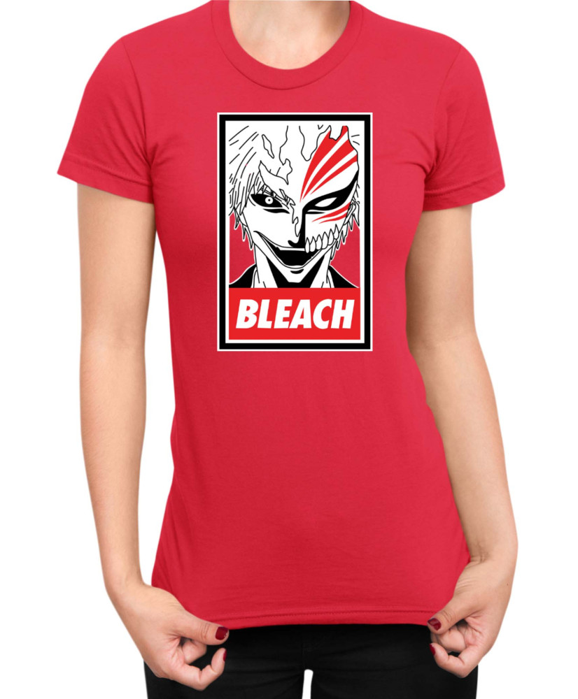 Дамска Тениска Manga Japan Anime Comics Animation Bleach Poster Дамска Тениска Manga Japan Anime Comics Animation Bleach Poster