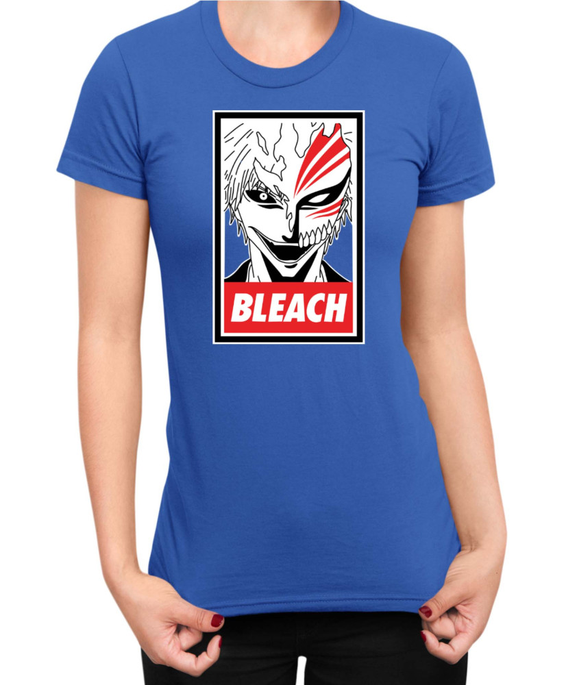 Дамска Тениска Manga Japan Anime Comics Animation Bleach Poster Дамска Тениска Manga Japan Anime Comics Animation Bleach Poster