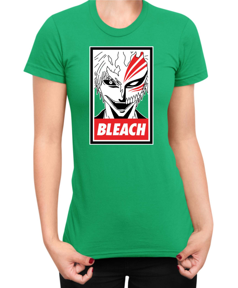 Дамска Тениска Manga Japan Anime Comics Animation Bleach Poster Дамска Тениска Manga Japan Anime Comics Animation Bleach Poster