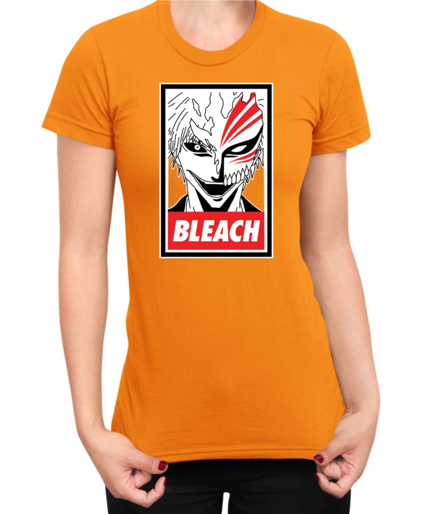 Дамска Тениска Manga Japan Anime Comics Animation Bleach Poster Дамска Тениска Manga Japan Anime Comics Animation Bleach Poster