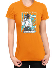 Дамска Тениска Manga Japan Anime Comics Animation Chainsaw Man Control Devil