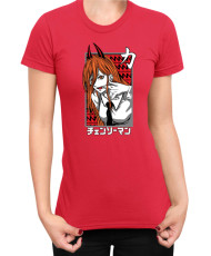 Дамска Тениска Manga Japan Anime Comics Animation Chainsaw Man Fiend Formpower