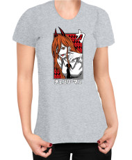 Дамска Тениска Manga Japan Anime Comics Animation Chainsaw Man Fiend Formpower