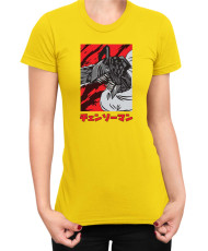 Дамска Тениска Manga Japan Anime Comics Animation Chainsaw Man Pochita Chainsaw