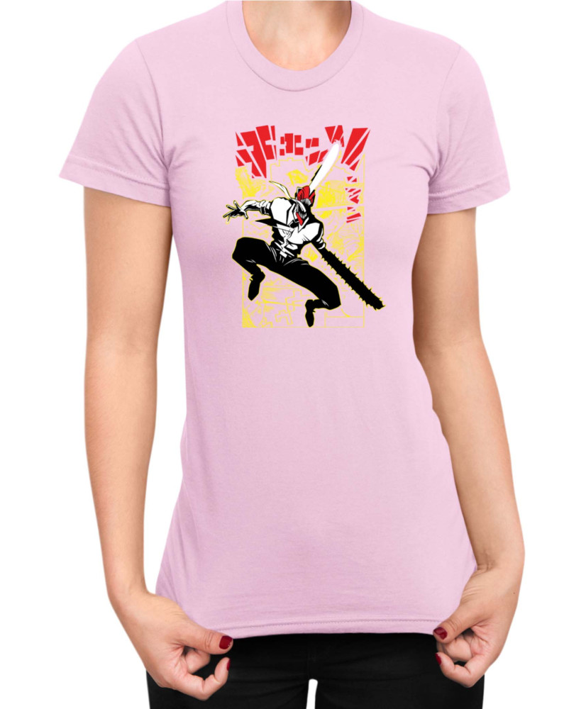 Дамска Тениска Manga Japan Anime Comics Animation Chainsaw Man True Form Дамска Тениска Manga Japan Anime Comics Animation Chainsaw Man True Form