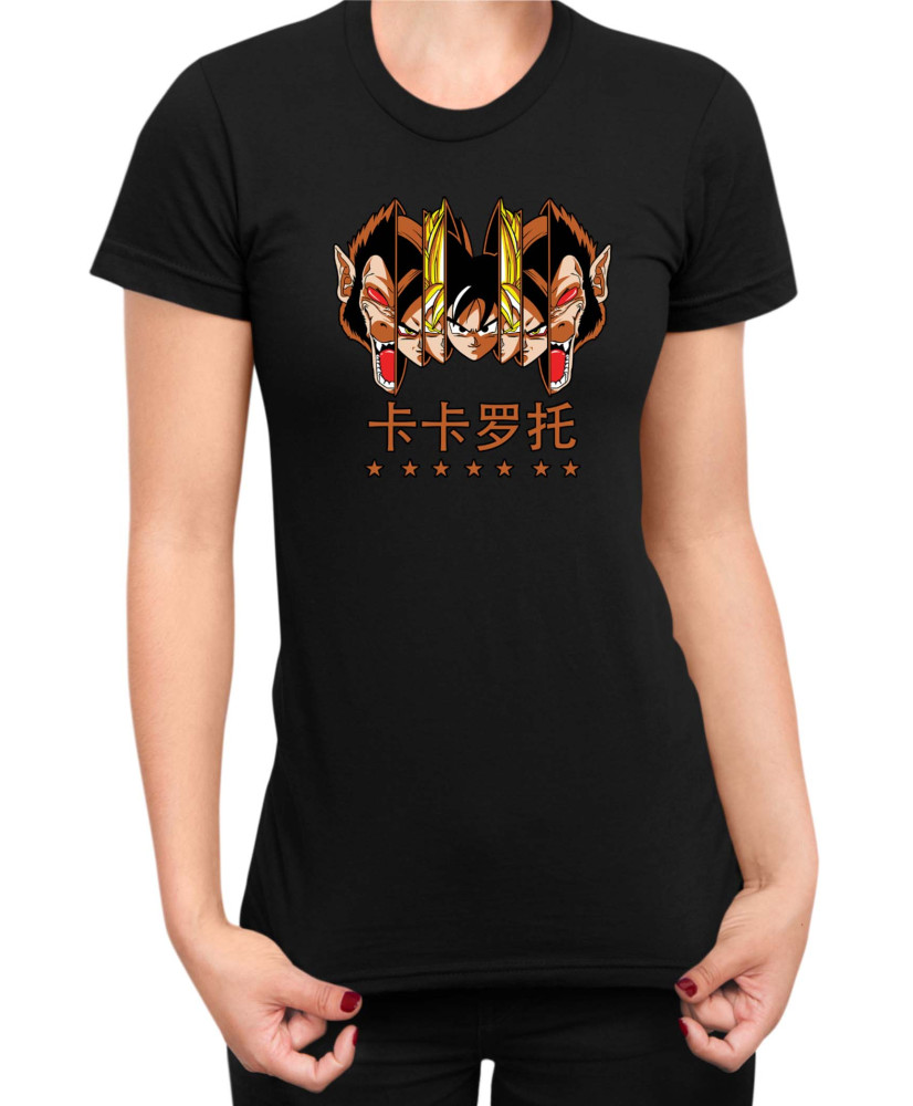 Дамска Тениска Manga Japan Anime Comics Animation Dbz Great Ape Transform Дамска Тениска Manga Japan Anime Comics Animation Dbz Great Ape Transform