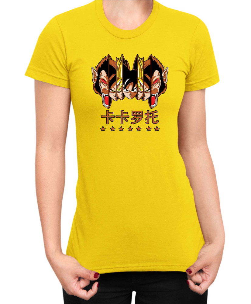 Дамска Тениска Manga Japan Anime Comics Animation Dbz Great Ape Transform