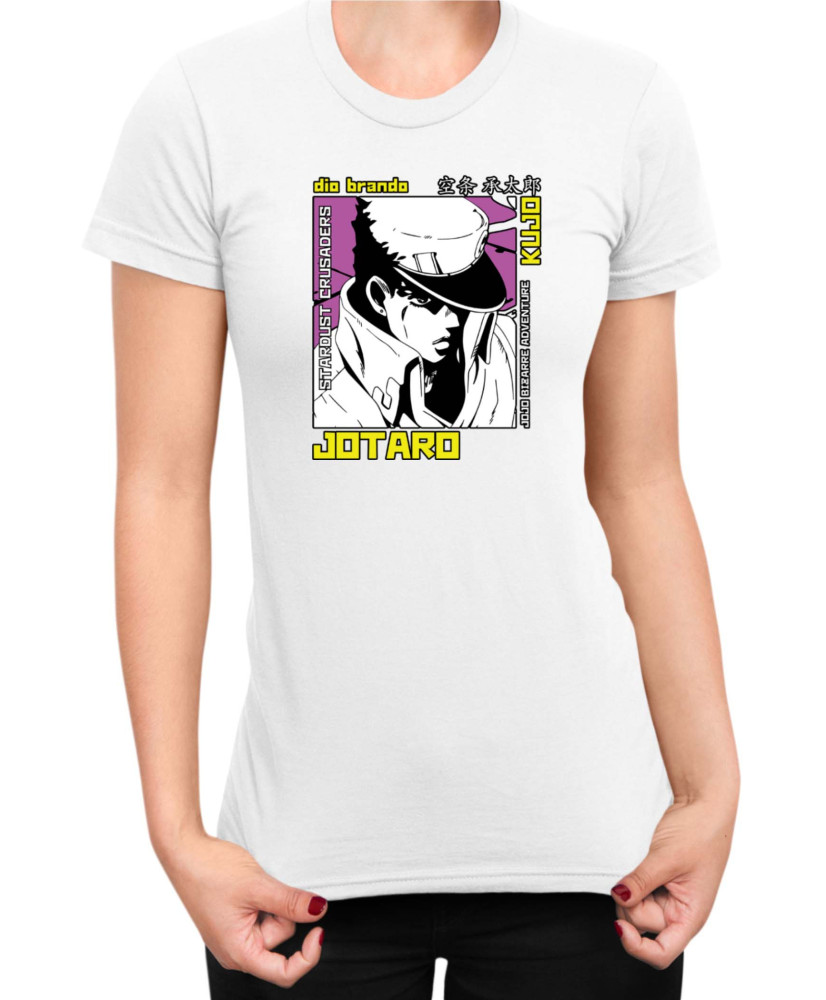 Дамска Тениска Manga Japan Anime Comics Animation Jojo Bizzare Adventures Jjba Dio Brando V-27