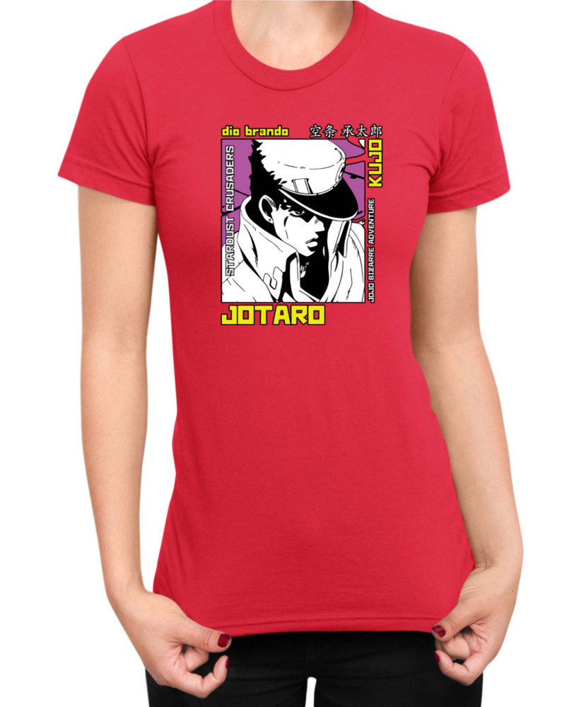 Дамска Тениска Manga Japan Anime Comics Animation Jojo Bizzare Adventures Jjba Dio Brando V-27