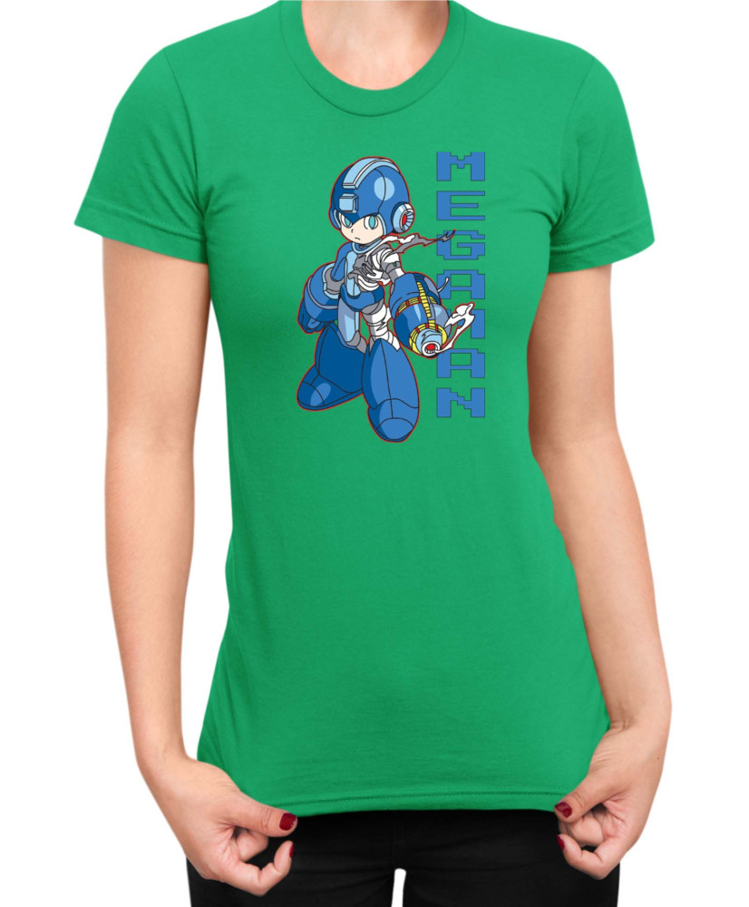 Дамска Тениска Manga Japan Anime Comics Animation Mega Man