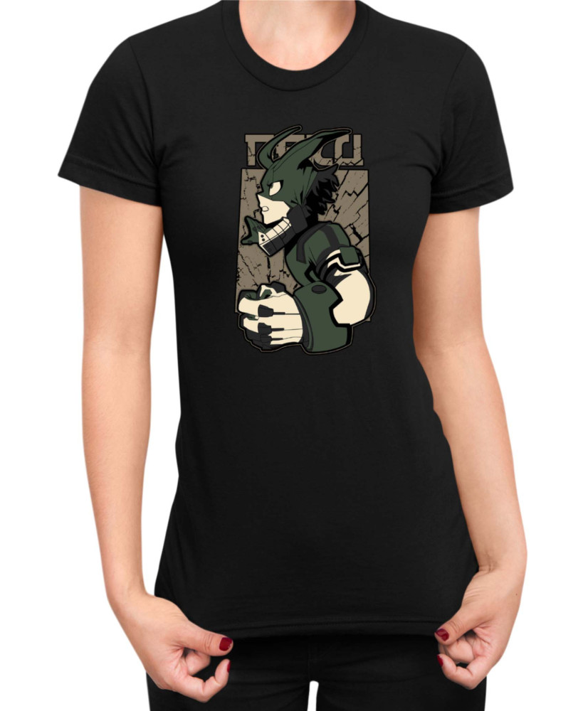 Дамска Тениска Manga Japan Anime Comics Animation My Hero Academia Decu V-26 Дамска Тениска Manga Japan Anime Comics Animation My Hero Academia Decu V-26