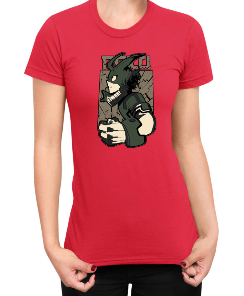 Дамска Тениска Manga Japan Anime Comics Animation My Hero Academia Decu V-26 Дамска Тениска Manga Japan Anime Comics Animation My Hero Academia Decu V-26