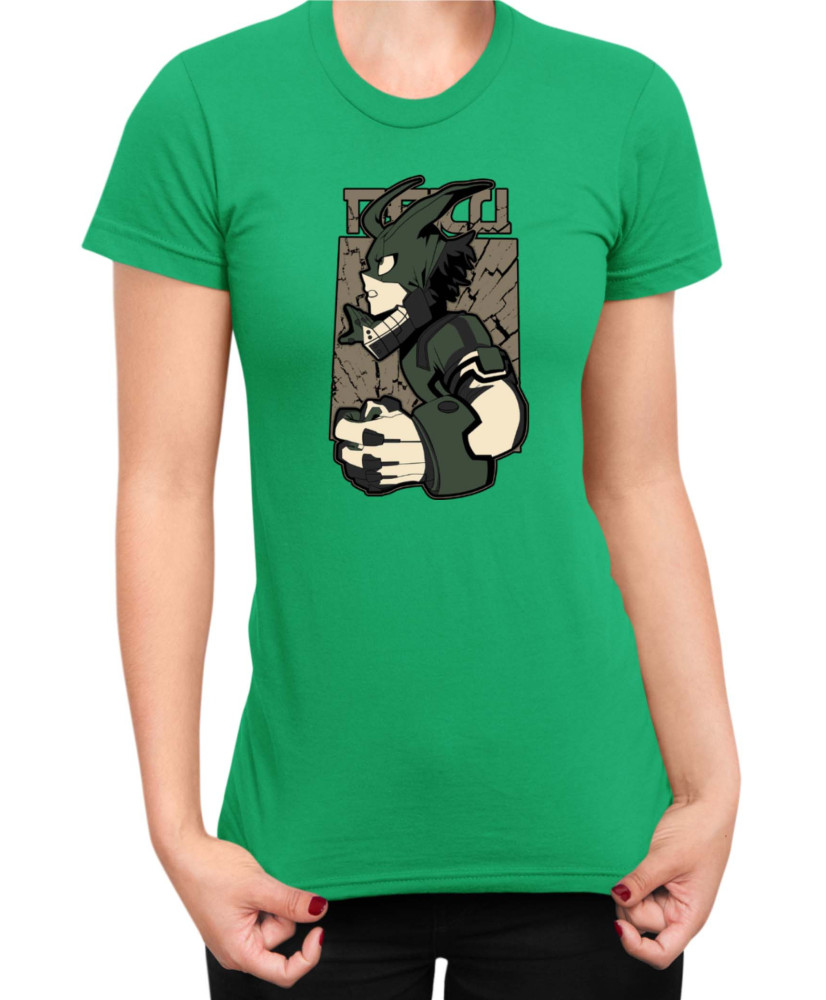 Дамска Тениска Manga Japan Anime Comics Animation My Hero Academia Decu V-26 Дамска Тениска Manga Japan Anime Comics Animation My Hero Academia Decu V-26