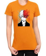 Дамска Тениска Manga Japan Anime Comics Animation My Hero Academia Shoto Todoroki V-24