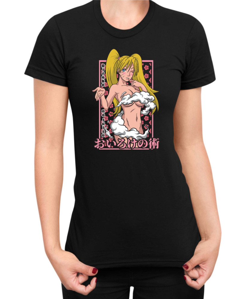 Дамска Тениска Manga Japan Anime Comics Animation Naruto Female Transform V-06 Дамска Тениска Manga Japan Anime Comics Animation Naruto Female Transform V-06