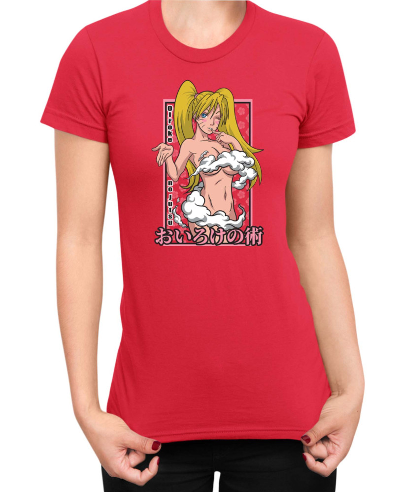 Дамска Тениска Manga Japan Anime Comics Animation Naruto Female Transform V-06