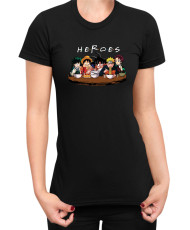 Дамска Тениска Manga Japan Anime Comics Animation Naruto Tanjiro Goku Luffy Decu Anime Heroes V17