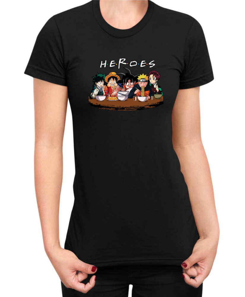 Дамска Тениска Manga Japan Anime Comics Animation Naruto Tanjiro Goku Luffy Decu Anime Heroes V17 Дамска Тениска Manga Japan Anime Comics Animation Naruto Tanjiro Goku Luffy Decu Anime Heroes V17
