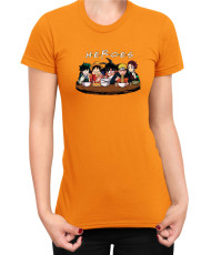 Дамска Тениска Manga Japan Anime Comics Animation Naruto Tanjiro Goku Luffy Decu Anime Heroes V17