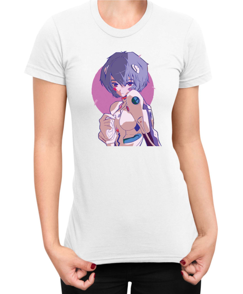Дамска Тениска Manga Japan Anime Comics Animation Neon Genesis Evangelion Ayanami Plugsuit
