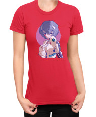 Дамска Тениска Manga Japan Anime Comics Animation Neon Genesis Evangelion Ayanami Plugsuit