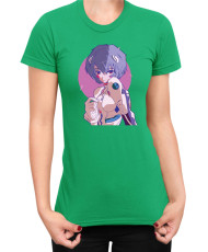 Дамска Тениска Manga Japan Anime Comics Animation Neon Genesis Evangelion Ayanami Plugsuit