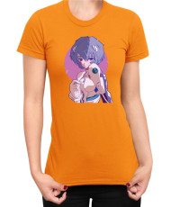 Дамска Тениска Manga Japan Anime Comics Animation Neon Genesis Evangelion Ayanami Plugsuit