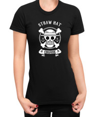 Дамска Тениска Manga Japan Anime Comics Animation One Piece Roger Flag V-19