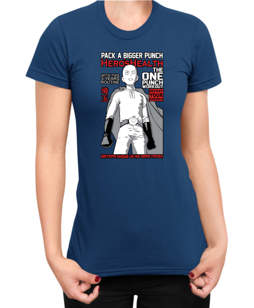 Дамска Тениска Manga Japan Anime Comics Animation One Punch Man Caped Baldy V-48