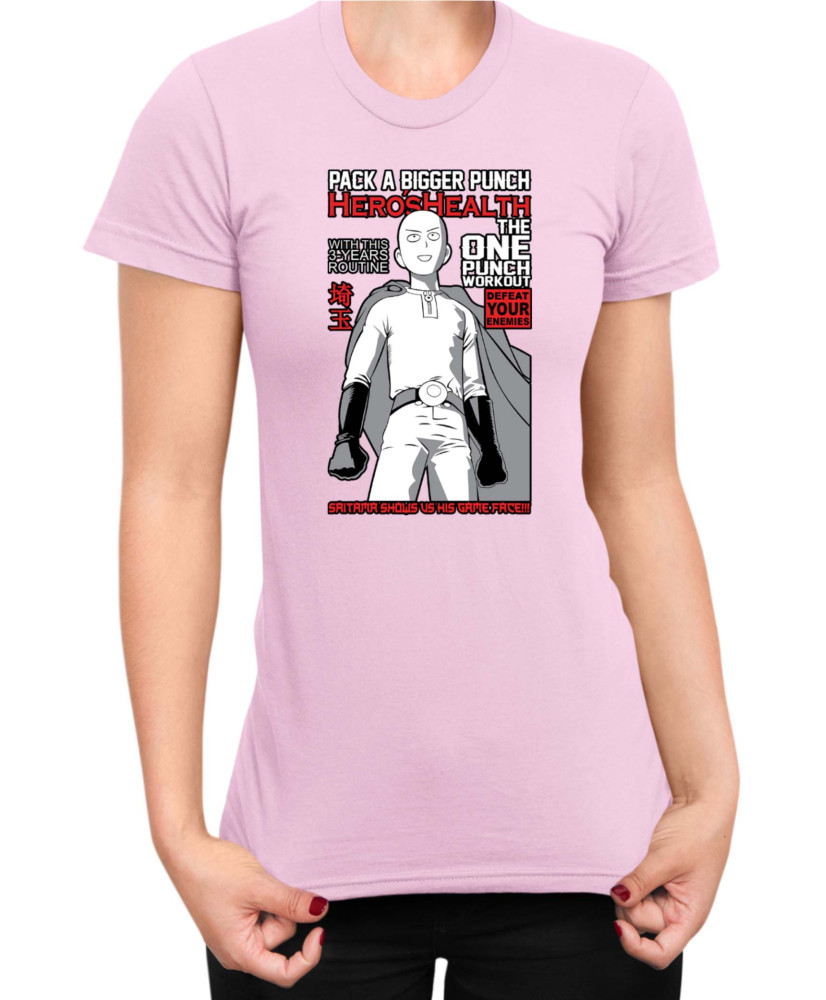 Дамска Тениска Manga Japan Anime Comics Animation One Punch Man Caped Baldy V-48 Дамска Тениска Manga Japan Anime Comics Animation One Punch Man Caped Baldy V-48