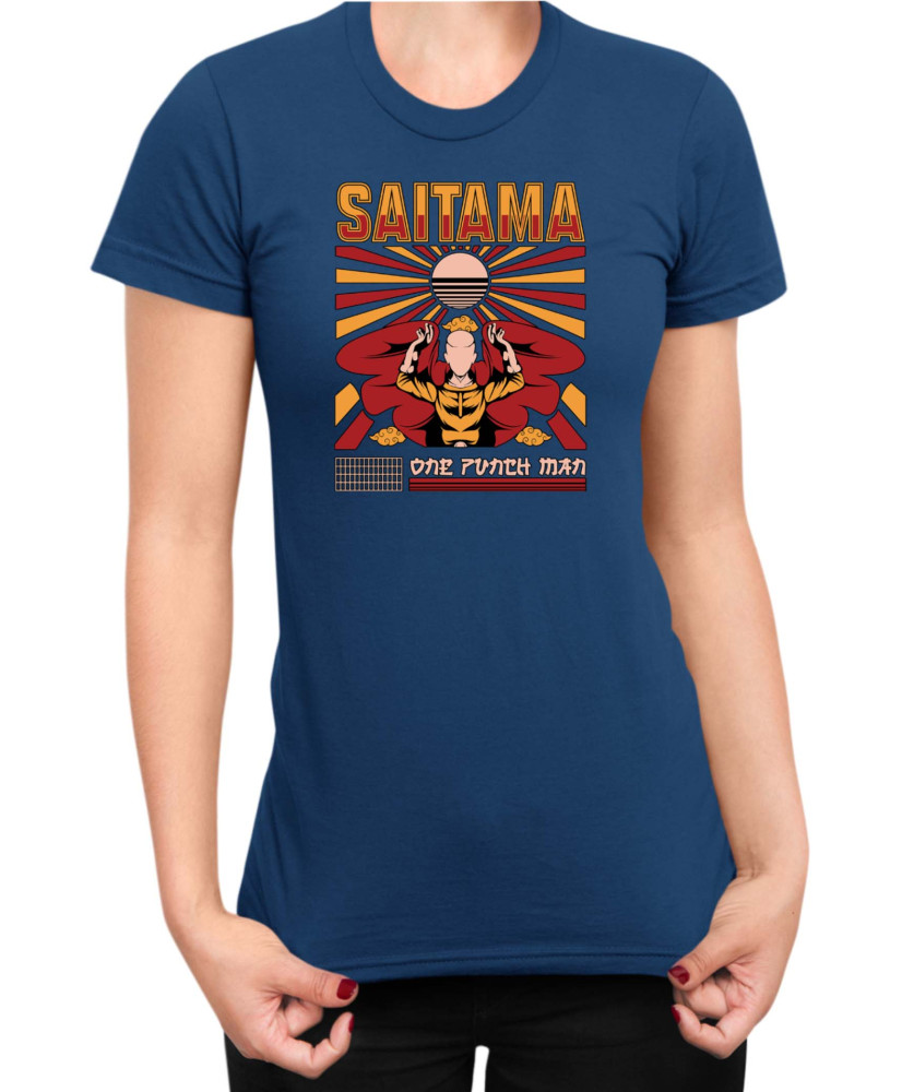 Дамска Тениска Manga Japan Anime Comics Animation One Punch Man Punch Saitama Дамска Тениска Manga Japan Anime Comics Animation One Punch Man Punch Saitama