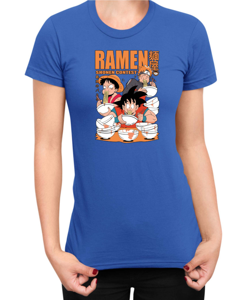 Дамска Тениска Manga Japan Anime Comics Animation Ramen Shonen Contest