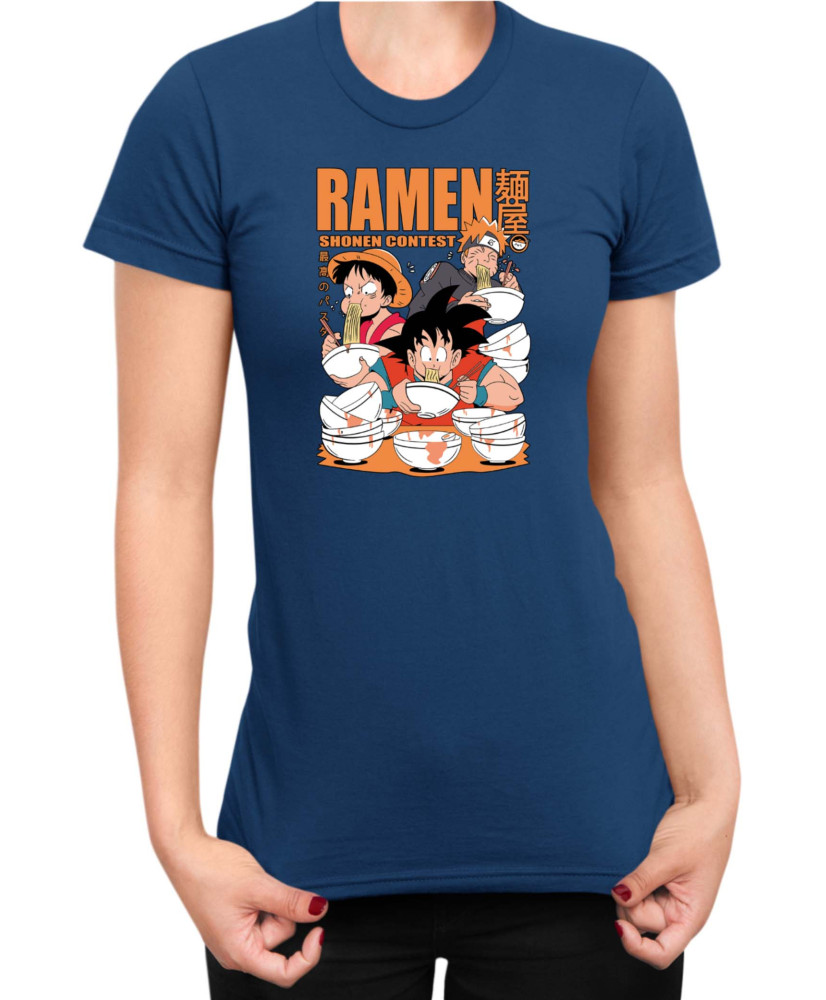Дамска Тениска Manga Japan Anime Comics Animation Ramen Shonen Contest