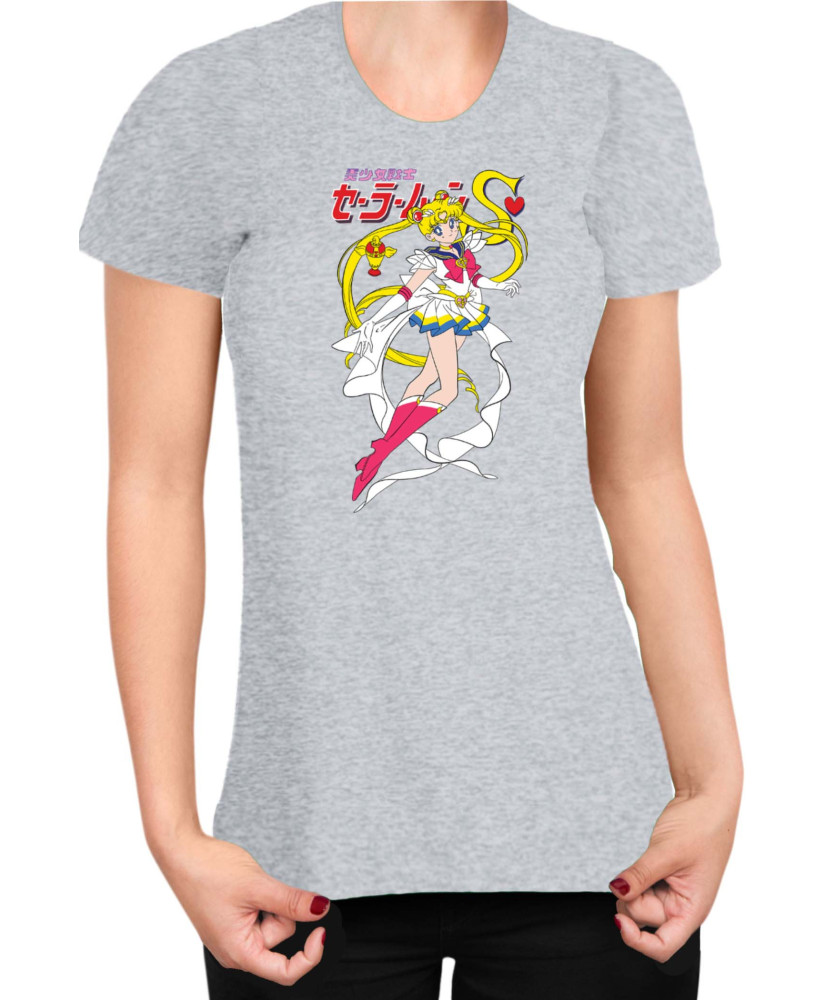 Дамска Тениска Manga Japan Anime Comics Animation Sailor Moon V-38 Дамска Тениска Manga Japan Anime Comics Animation Sailor Moon V-38