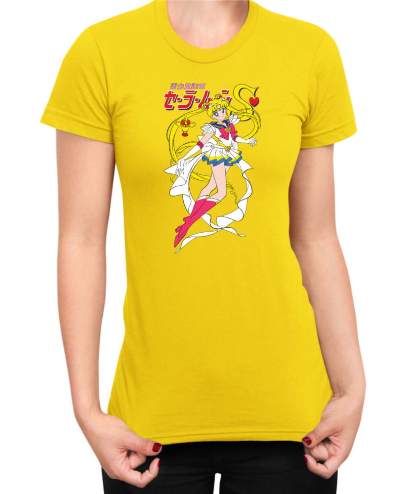 Дамска Тениска Manga Japan Anime Comics Animation Sailor Moon V-38 Дамска Тениска Manga Japan Anime Comics Animation Sailor Moon V-38