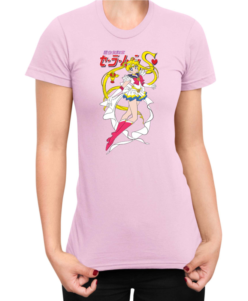 Дамска Тениска Manga Japan Anime Comics Animation Sailor Moon V-38 Дамска Тениска Manga Japan Anime Comics Animation Sailor Moon V-38