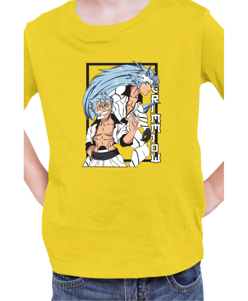 Детска Тениска Manga Japan Anime Comics Animation Bleach Grimmjow Детска Тениска Manga Japan Anime Comics Animation Bleach Grimmjow