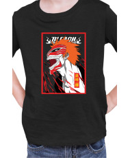 Детска Тениска Manga Japan Anime Comics Animation Bleach Kurosaki Beast