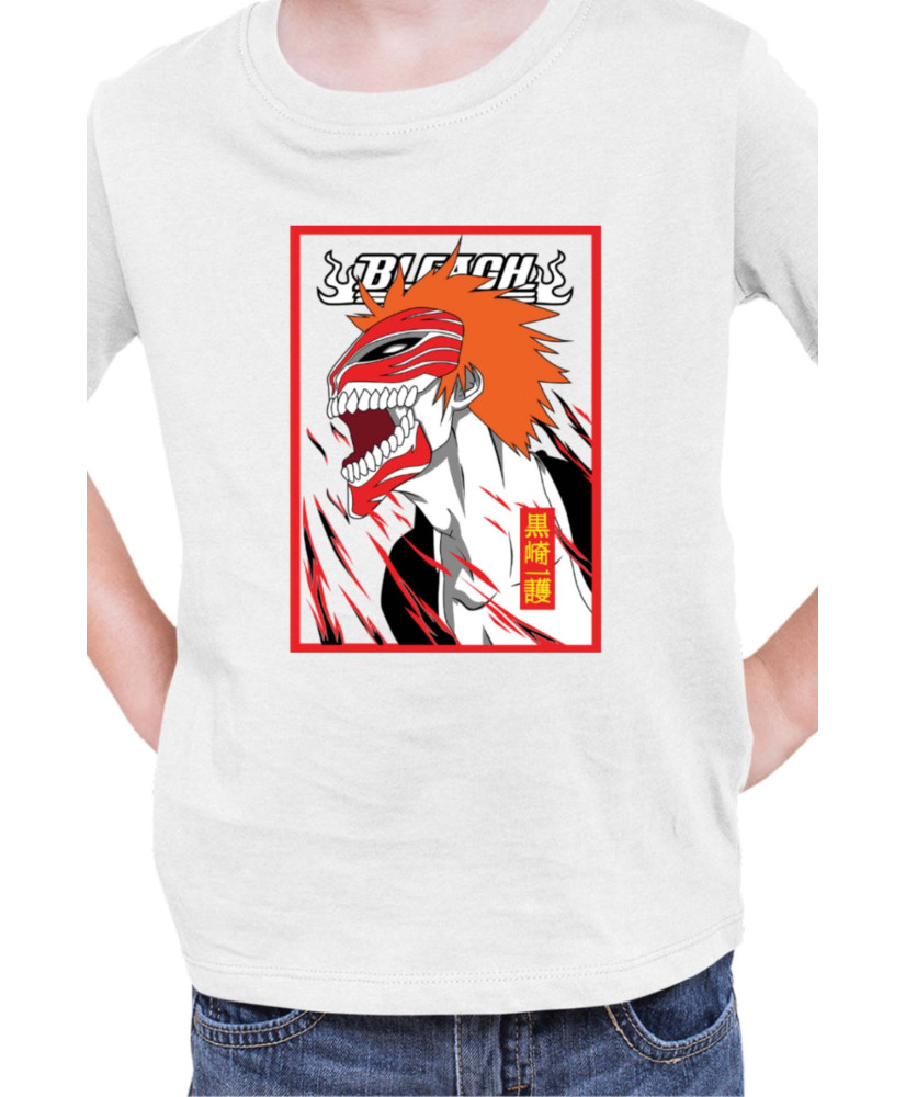 Детска Тениска Manga Japan Anime Comics Animation Bleach Kurosaki Beast