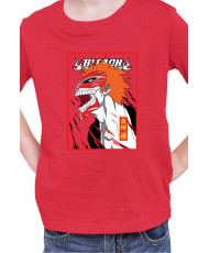 Детска Тениска Manga Japan Anime Comics Animation Bleach Kurosaki Beast