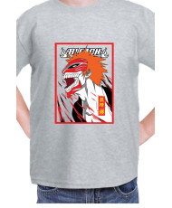 Детска Тениска Manga Japan Anime Comics Animation Bleach Kurosaki Beast