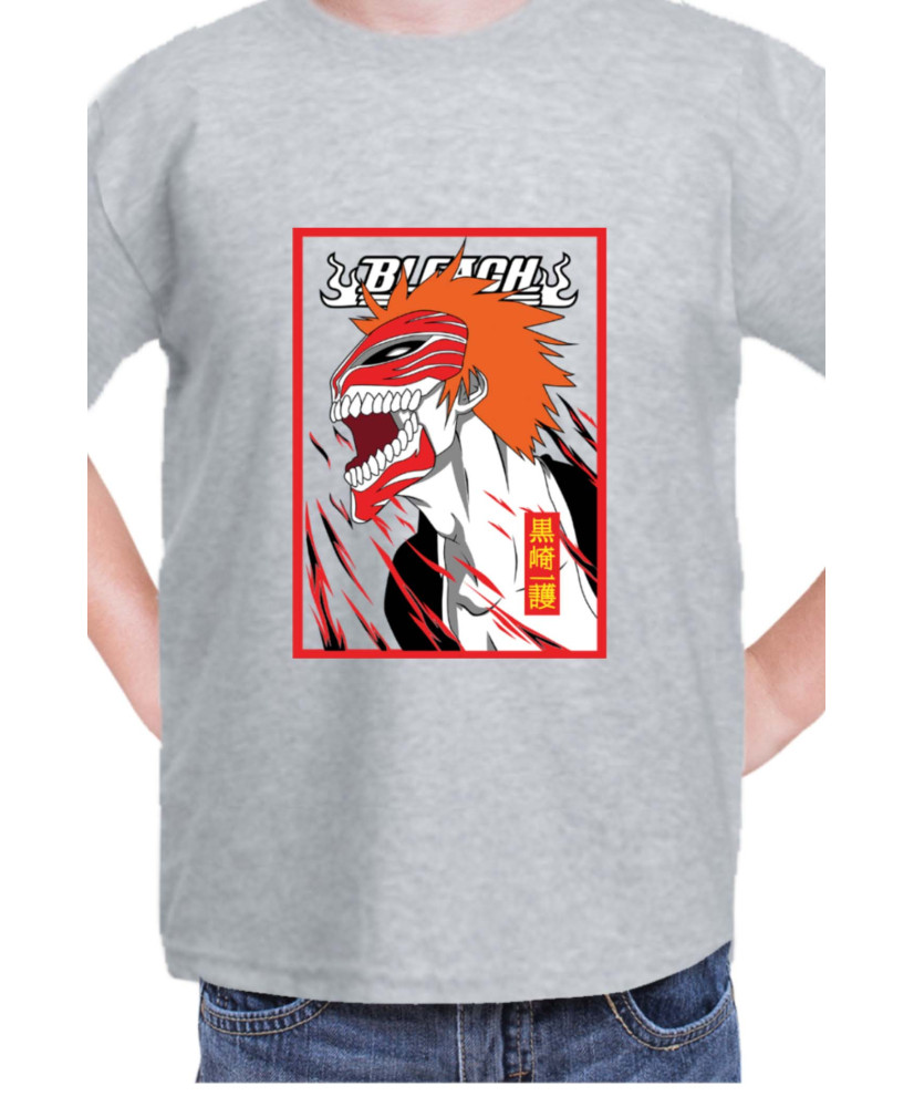 Детска Тениска Manga Japan Anime Comics Animation Bleach Kurosaki Beast