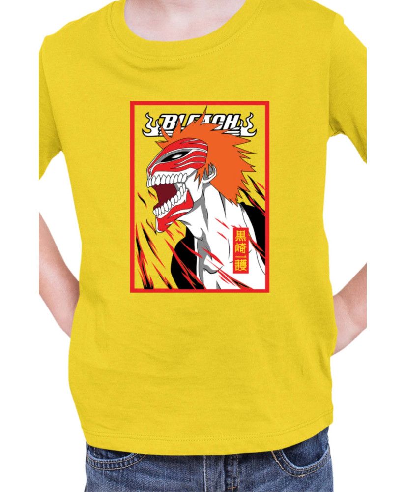 Детска Тениска Manga Japan Anime Comics Animation Bleach Kurosaki Beast
