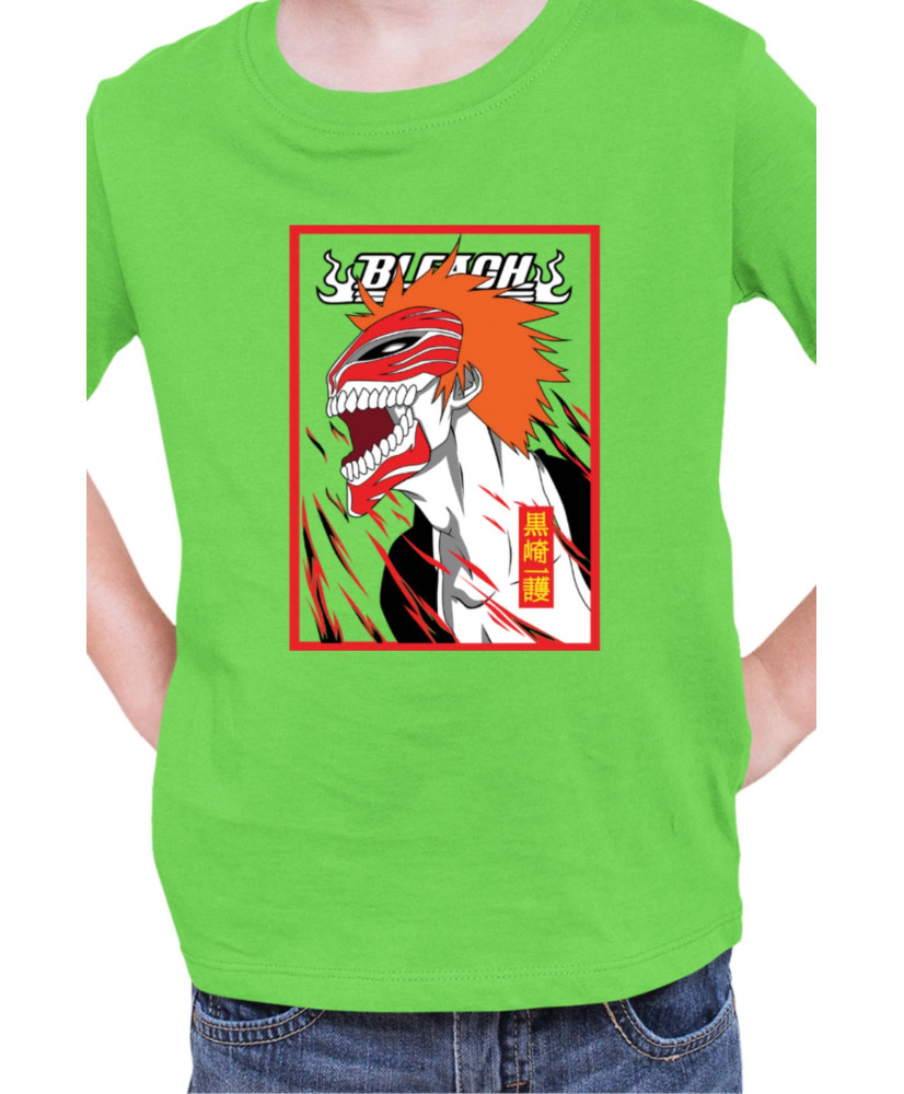 Детска Тениска Manga Japan Anime Comics Animation Bleach Kurosaki Beast