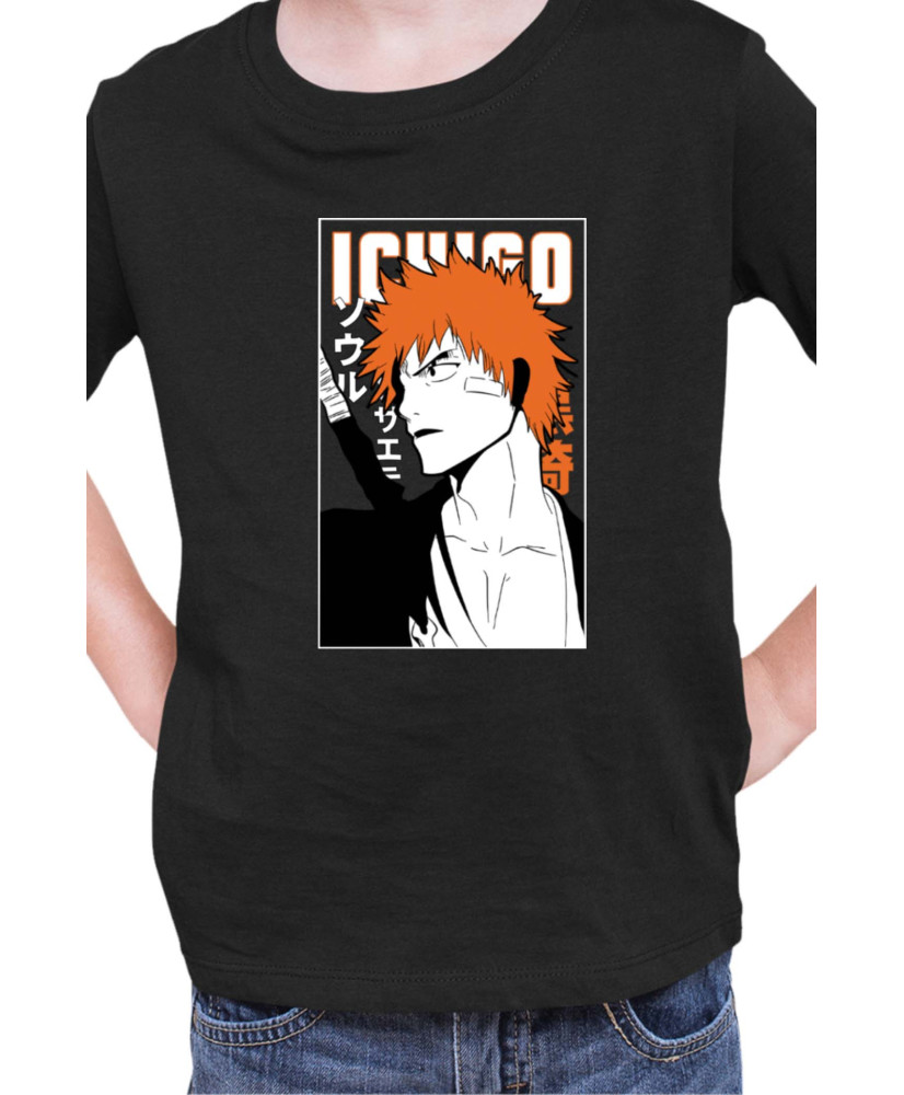 Детска Тениска Manga Japan Anime Comics Animation Bleach Zangetsu Sword