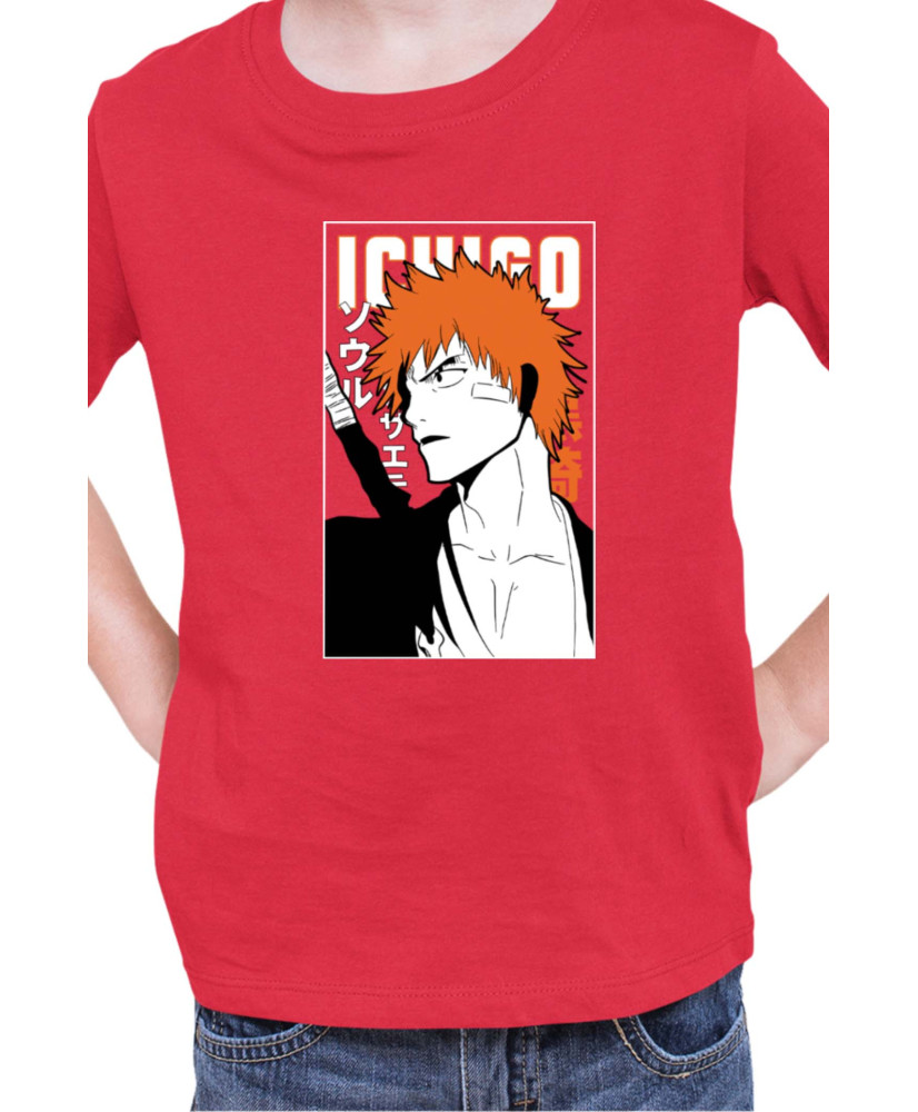 Детска Тениска Manga Japan Anime Comics Animation Bleach Zangetsu Sword